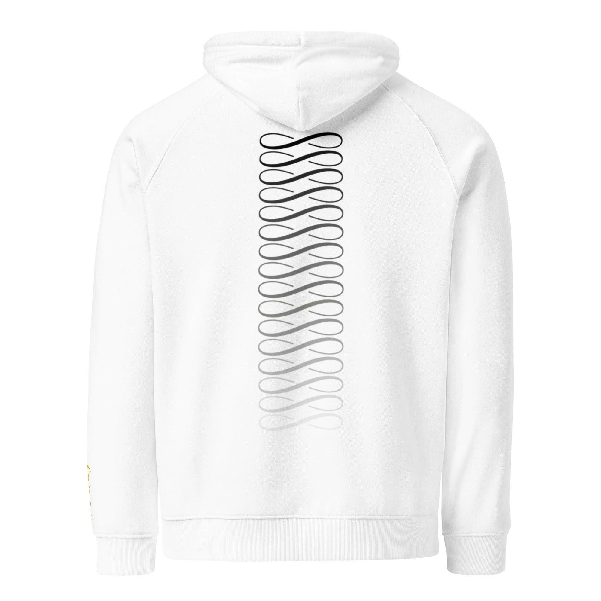White Spine Glow Up Hoodie
